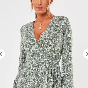 Green Missguided dress